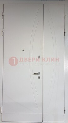 Белая тамбурная дверь ДТМ-31 в Щелково