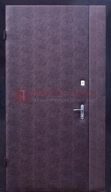 Бордовая металлическая тамбурная дверь ДТМ-3 в Щелково